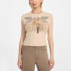 Eco Parakeet Corset Tee