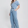 Eco Parker Denim Jumpsuit