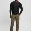 Eco Peony Jacquard Crewneck