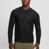 Eco Peony Jacquard Crewneck