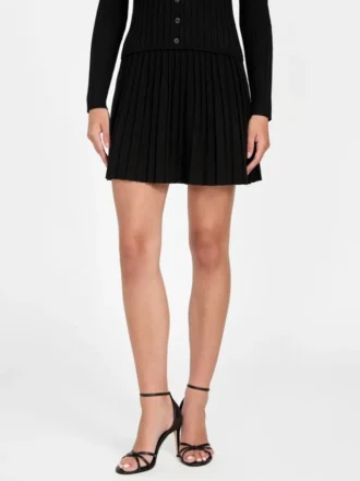 Eco Pleated Miranda Sweater Skirt