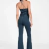 Eco Rebel Halter Denim Jumpsuit