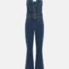 Eco Rebel Halter Denim Jumpsuit