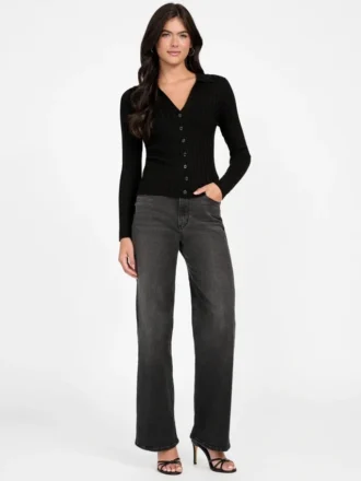 Eco Ribbed Miranda Sweater Top