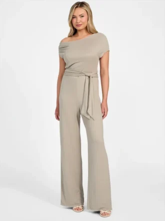 Eco Rumi One-Shoulder Jumpsuit