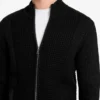 Eco Ryder Waffle-Knit Cardigan
