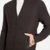 Eco Ryder Waffle-Knit Cardigan