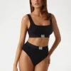 Eco Tessa Rib High-Waist Brazilian Panty