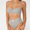 Eco Tessa Rib High-Waist Brazilian Panty