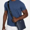 Eco Torino Debossed G-Wave Crossbody Bag