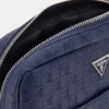 Eco Torino Debossed G-Wave Crossbody Bag