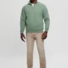 Eco Tyler Zip Mock Neck Sweater