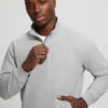 Eco Tyler Zip Mock Neck Sweater