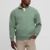 Eco Tyler Zip Mock Neck Sweater