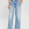 Eco Zoya Cropped Wide Jeans