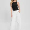 Eco Zoya Cropped Wide Jeans