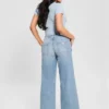 Eco Zoya Cropped Wide Jeans