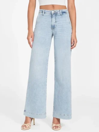 eco zoya wide leg jeans 1 330x440 - Eco Zoya Wide-Leg Jeans