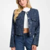Elisa Sequin Denim Jacket