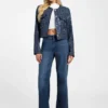 Elisa Sequin Denim Jacket
