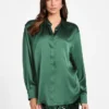 Elisa Silk Oversized Shirt