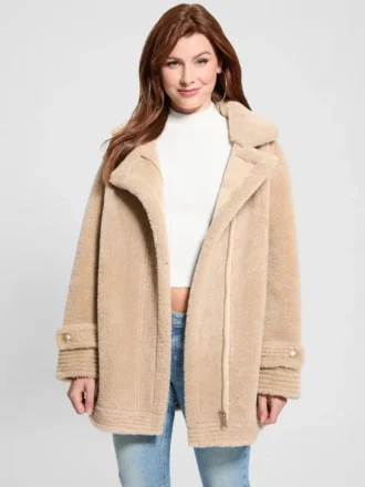 Elisabetta Faux-Shearling Coat