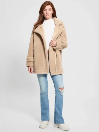 Elisabetta Faux-Shearling Coat