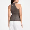 Ella Keyhole Lurex Sweater Top