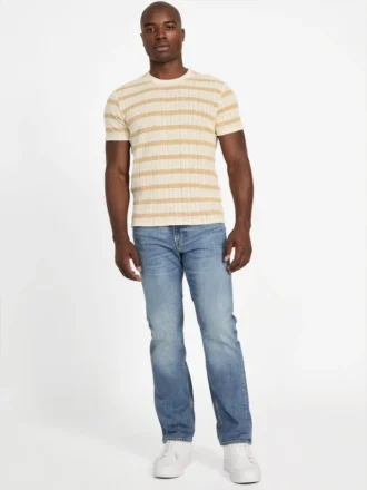Elon Textured Crewneck Tee