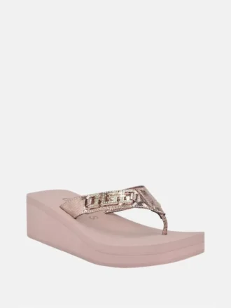 Elowen G Buckle Wedge Sandals