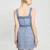 Elsie Tweed and Denim Dress