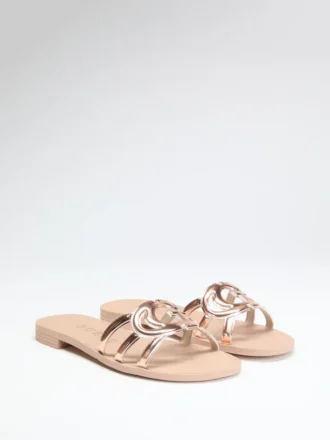 Elyho Jelly Cutout Slide Sandals