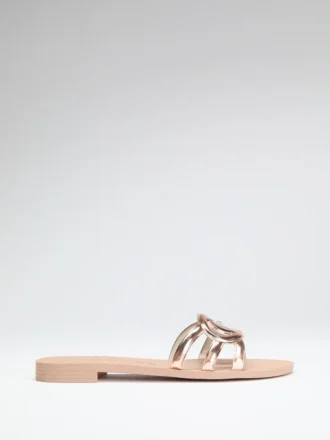 Elyho Jelly Cutout Slide Sandals