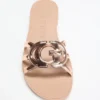 Elyho Jelly Cutout Slide Sandals