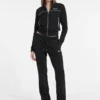 Embroidered Active Zip Sweatshirt