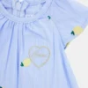 Embroidered Dress Bodysuit