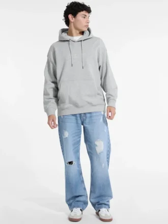 Embroidered Logo Hoodie