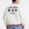 Embroidered Patch Varsity Jacket