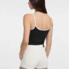 Embroidered Star Crop Tank