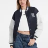 Embroidered Varsity Jacket