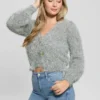 Emiko Eyelash Crop Cardigan