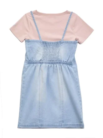Emma Layered Denim Dress (7-14)