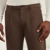 Ethan Twill Roll-Up Chino Pant