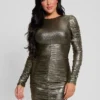 Eva Reversible Metallic Dress