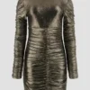 Eva Reversible Metallic Dress