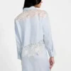 Evie Lace Denim Top