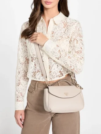 Evie Saffiano Handbag