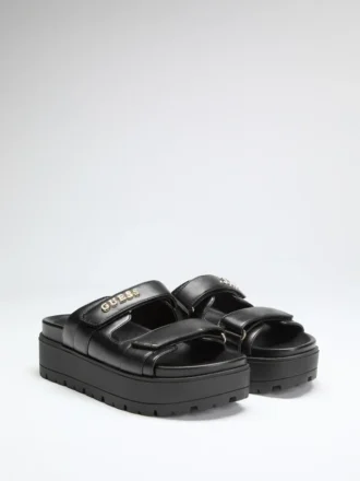 Fasten Genuine Leather Sandal