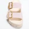 Fasten Raffia Sandals
