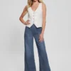 Fatima Faux-Leather Vest